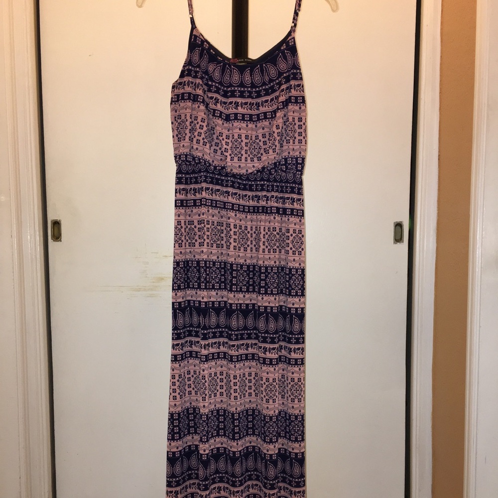 Patterned Maxi Dress